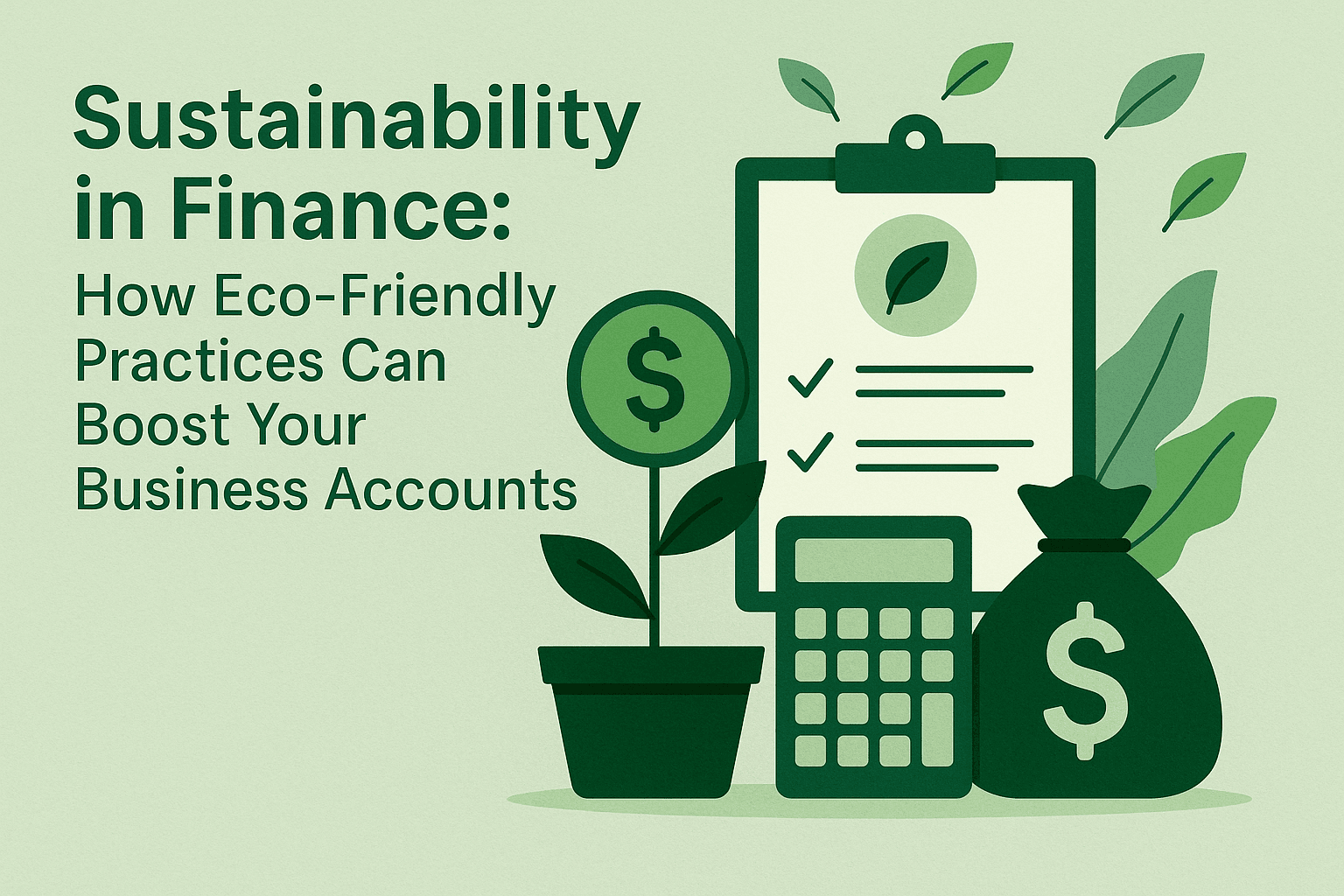 Sustainability in Finance: How Eco-Friendly Practices Can Boost Your Business Accounts